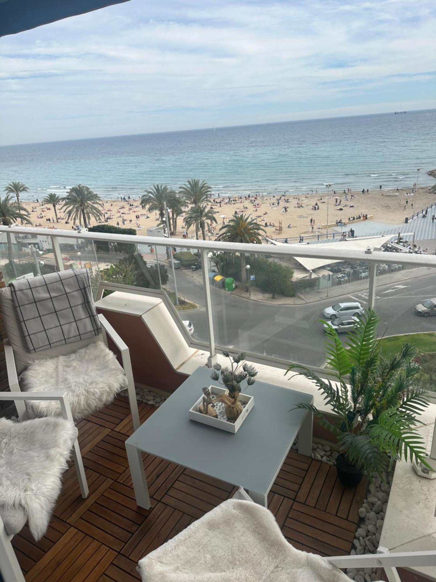 Postiguet Beach Flat Alicante Kültér fotó
